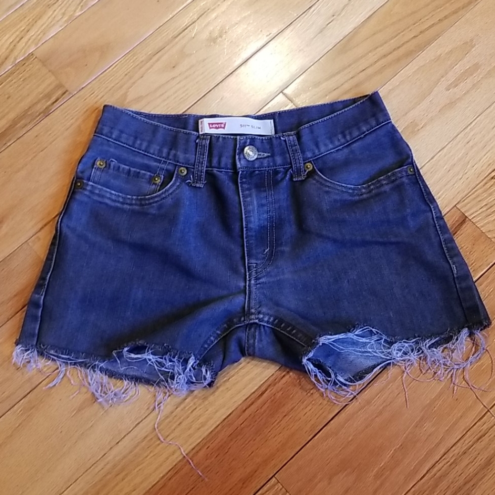 Levi's 511 Cutoff Denim Shorts